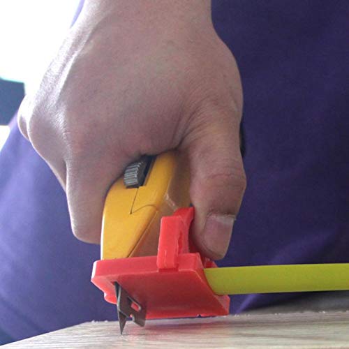 ExcLent Guide De Gypse Ciment Board Locator Carreleur De Menuiserie Entrepreneur Verticle Abs Fast Do Cut Drywall Tool Manuel De Fixation Portable Cover