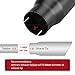 LCGP 3“ Inlet Exhaust Black Tip, 3