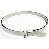 Satz Metallkabelbinder besteht aus: 20 x Dicke 0.3 mm x Breite 6.4 mm x Länge 360 mm und 20 x Dicke 0.3 mm x Breite 6.4 mm x Länge 740 mm