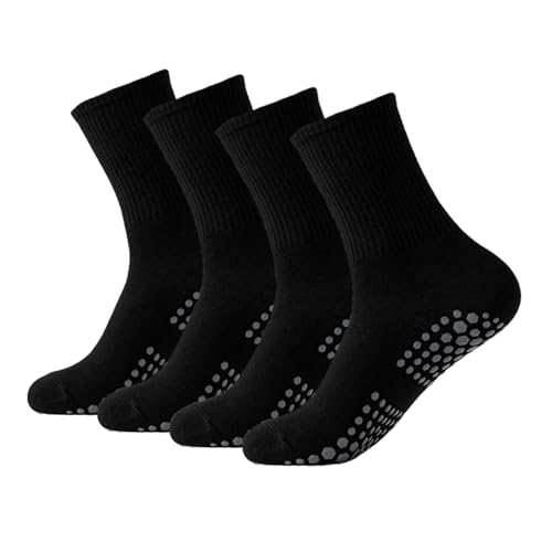 Chaussettes Antidérapantes Yoga Coton 2 Paires Taille 36-41