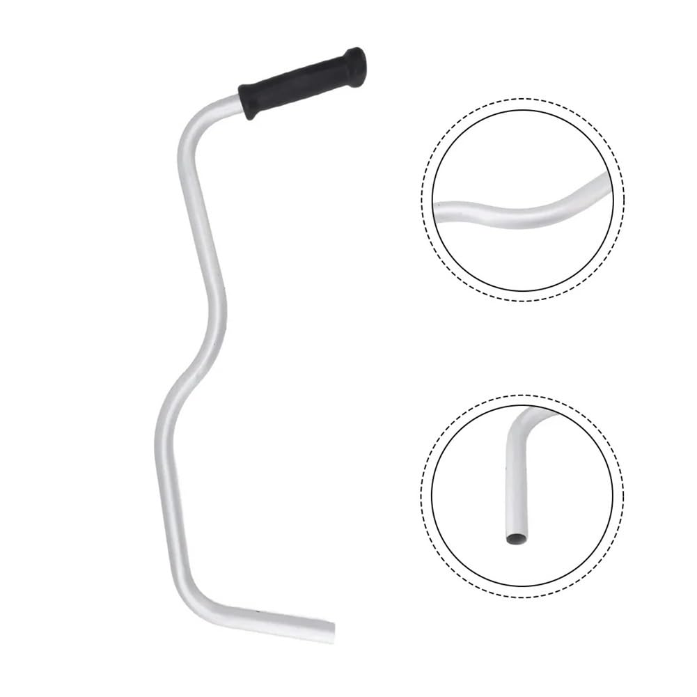 Adecuado for tareas de Cuidado del césped Mango ergonómico for cortacésped Fácil instalación Mango de Repuesto de Rendimiento Estable