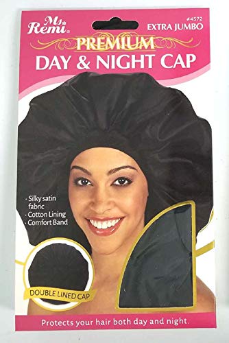 Annie Premium Jumbo Day & Night Cap (Black)