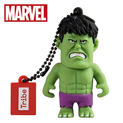 Clé USB 16 Go Hulk - Mémoire Flash Drive 2.0 Originale Marvel Avengers, Tribe FD016502