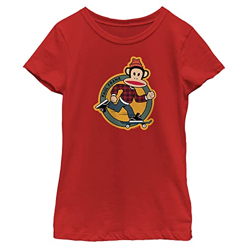 Fifth Sun Paul Frank Skateboard Julius Girls Short Sleeve Tee Shirt