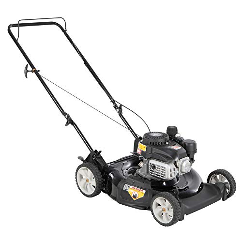 image for Yard Machines 132cc OHV 21-Inch 2-in-1 Gas Powered Walk Behind Push La