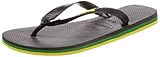 synthetic Havaianas Unisex-Adult 4140715-0090_43/44 flip-Flops, Black, EU