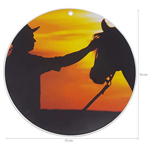 Cevador P/Mate 15Cm Diam Personalizado Cavalo