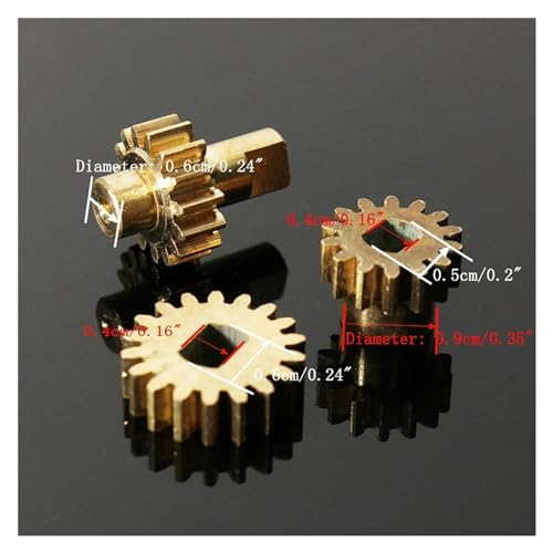 Kit engrenages bronze GERRIT pour écran A8, mécanisme durable et robuste - 2