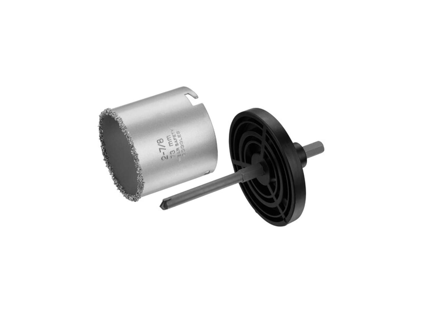 Scie à cloche et adaptateur Stanley - 'TCT' 73 mm