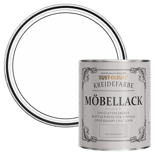 Rust-Oleum weiß Möbel- und Sockelleistenfarbe Kreidefarbe - Baumwolle 750ml