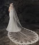 Este velo es adecuado para novias que buscan el mejor material para encontrar un velo.Es muy suave y cómodo.