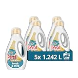 Persil Ultimate Fresh & Mild Liquid Detergent our toughest non bio on stains* for sensitive skin 1.242 L (46 washes) - Multipack of 5