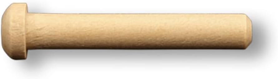 500 Pcs, 1-1/4" Axle Pegs W/ 7/32" Tenon Head Diameter - 3/8" Use for Wheels with 1/4" Hole