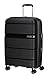 American Tourister Linex - Spinner M, Valise, 66 cm, 63 L, Noir (Vivid Black)