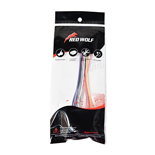 Red Wolf Car Stereo Pionner Wire Harness Adapter Connector Compatible With Ford F150 Escape Focus 2004-2013, Lincoln 2006-2010 Town Car For Pionner Radio Cd Player Receiver Amplifier/Swc Cable Plug #TOP6