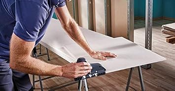 wolfcraft 3 katlı kenar rendesi 4009000 – Alçıpan kartonda kenarları eğmek için üçlü bıçaklı alçıpan planya – 9,5 ve 12,5 mm plaka kalınlıkları için | Alçıpan kartonda kenarları eğmek için üçlü bıçaklı alçıpan planya – 9,5 ve 12,5 mm plaka kalınlıkları için