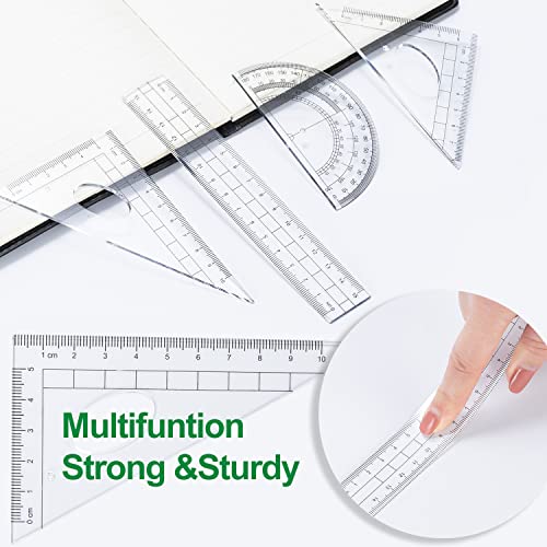 Yunqing K-YG-02 10 Pieces Math Geometry Kit Set thumb #4