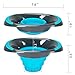 2PCS Canning Funnels, Collapsible Silicone Food Kitchen Funnel Wide Mouth and Regular Mason Jars, Canning Supplies for Transferring Coffee, Liquid, Jars, Cooking, Baking