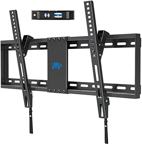 Mounting Dream TV Wall Mount for Most 37-70 Inch Flat Screen TV Tilting, Low Profile Space Saving Wall Mount for 16",18",24" Stud, UL Listed TV Mount Bracket for Max VESA 600 x 400, 132lbs MD2868-LK