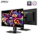 msi MAG 274QP QD-OLED X24 27-inch 2560 x 1440 (QHD) Gaming Monitor, 240Hz, Adaptive-Sync, HDMI, DisplayPort, VESA Mountable, Tilt, Height Adjustable, Speaker, 0.03ms, Black