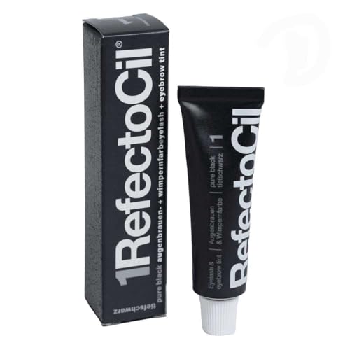 RefectoCil Cream Hair Dye - 1 Pure Black 15ml