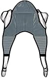 Patient Aid Padded U-Sling with Head Support, Universal Patient Lift Sling, Size Small, 85-135 lbs Capacity