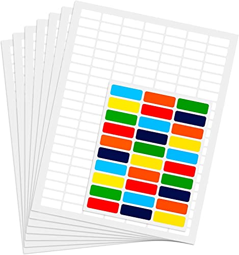 Royal Green Printable Rectangle Labels, 1 x 0.375 Inch - 8150 Pack