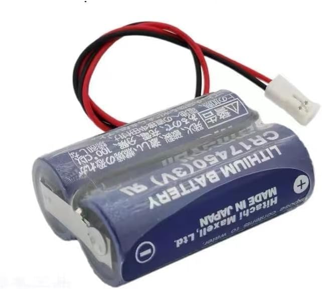 Miniatura 5 de EVASEN (20pcs) 2CR17450-2WK27  D80UB016170 3V 2600mAh Battery Pack for Mazak 2CR17450 3V PLC Battery