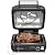 OLIXIS Electric Grill Outdoor/Indoor, 8-in-1 Multifunctional Large Electric BBQ Grill for Air Fry, Bake, Roast, Steak, Broil and Dehydrate, Safe Non-Stick Coating, Fry Basket Included