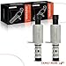 A-Premium 2-PC Intake and Exhaust Engine Variable Valve Timing (VVT) Solenoid Compatible with Chevrolet Cruze 2011-2015, Cruze Limited 2016, Sonic, Trax, Aveo, Aveo5 & Pontiac G3 & Saturn Astra