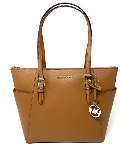 Michael Kors Charlotte Signature Large Top Zip Tote