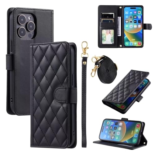 Étui pour Samsung Galaxy S25 noir : housse en cuir, coque portefeuille et rabat