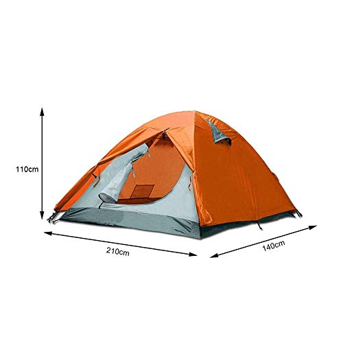 Carpa de Camping para 2 y 3 Personas Ligera 210 cm x 140 cm x 110 cm miniatura 5