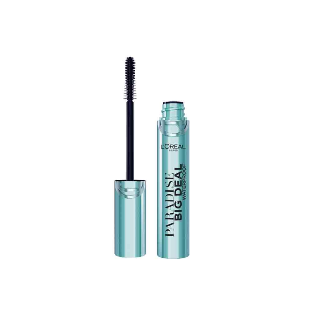 L´Oréal Paris Paradise Big Deal Mascara Wimperntusche für verlängerte Wimpern und Volumen Waterproof Black 9 ml