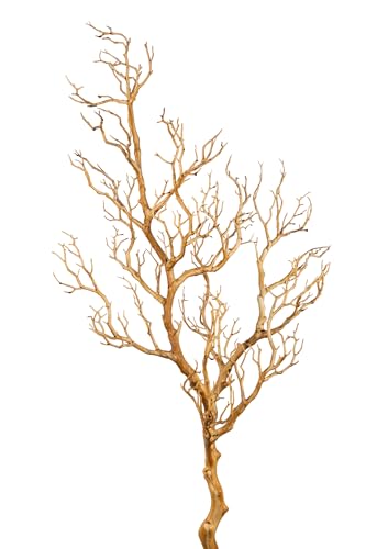 Großer Dekoast/Dekozweig YF künstlicher AST Zweig Kunstast (Hellbraun, 120cm)