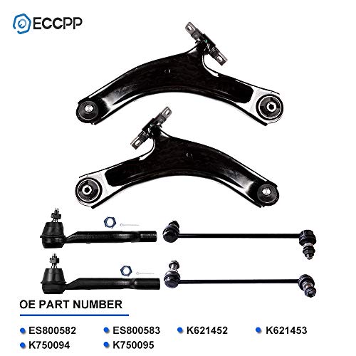 Eccpp Control Arm Kit 2008 2009 2010 2011 2012 2013 2014 2015 For Nissan Rogue For Nissan Rogue Select - Control Arm Tool Ball Joint Tool Set Sway Bar Link Set Tie Rod Tool #TOP1