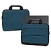 Produktbild NAUC Laptoptasche Hülle für Medion Akoya S6446 S6445 Schutzhülle Sleeve Tasche Tragetasche mit Griffen und Zubehörtaschen Schutz Case 15.6 Zoll Cover, Farbe:Blau
