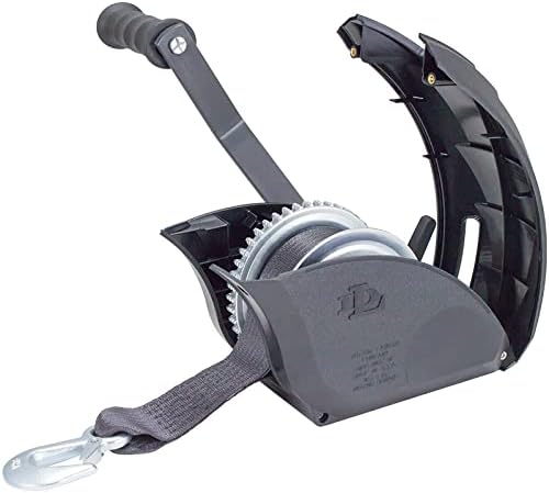 Part Synergy Trailer Boat Winch Hand Operated Strap W/Snap Hook