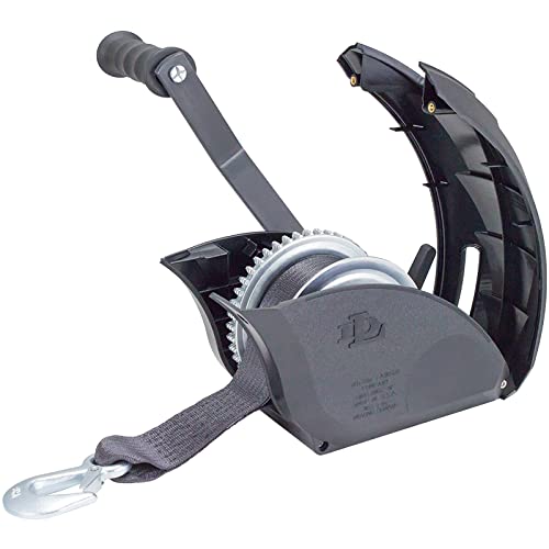 Part Synergy Trailer Boat Winch Hand Operated Strap W/Snap Hook