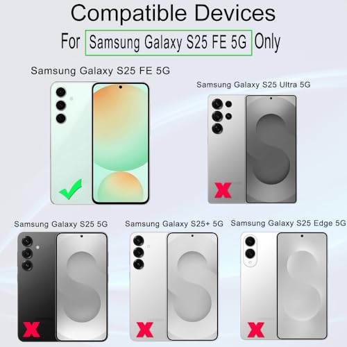 Image of Ibywind for Samsung Galaxy S25 FE 5G Screen Protector,2 Pack,9H Hardness Tempered Glass and Camera Lens Protector,with Alignment Frame,Full Coverage,Bubble Free,Fingerprint Unlock,Scratch Resistant