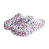 FRTUBOP Sabots de Femme – Chaussures Jardin Mules Confortables avec Bride Réglable, Antidé...