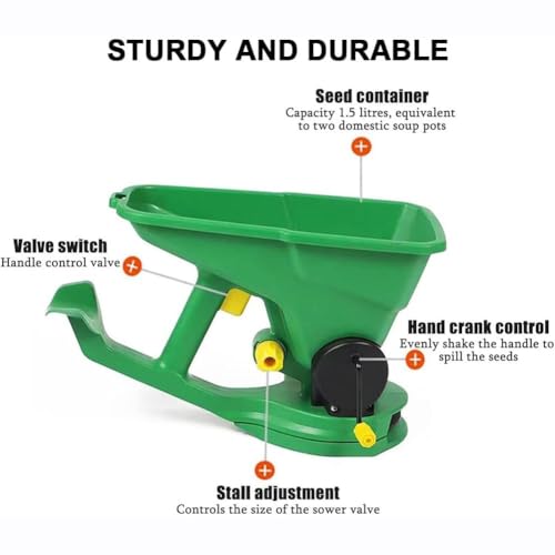 Difusor manual para semillas, capacidad 1.5L miniatura 4
