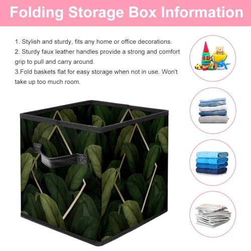Boîte de rangement pliable anti-désordre pour jouets et linge de maison