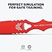 Benchmade - SOCP 176T Tactical Training Dagger with Red 400C Handle (176T)