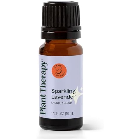 Plant Therapy Sparkling Lavender Laundry Essential Oil Blend Cover