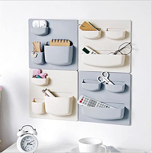 Geen Punch Bad Planken, Plastic Zelfklevende Opslag Rack Plank Wandmontage Badkamer Keuken Organizer Houder (Color… - Image 8
