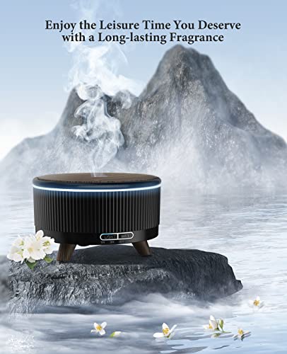 Image of Essential Oil Diffuser for Home, Diffusers for Essential Oils Large Room, 500ml Aromatherapy Diffuser, 7 Colors Changed