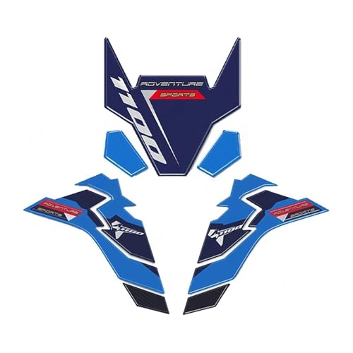 Protection réservoir moto universelle pour Africa Twin et ADV 2025 kit autocollant réglable