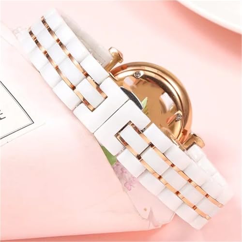 Bracelet montre céramique longueur ajustable boucle déployante - 5