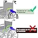 Trendcode Wheelchair Cushions，Pressure Pain Relief Accessories with Armrest Covers. Supports Coccyx & Back, Non-Slip. Fits 18